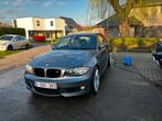Bmw 120d coupé, Auto's, BMW, Zwart, Leder en Stof, Particulier, Zilver of Grijs