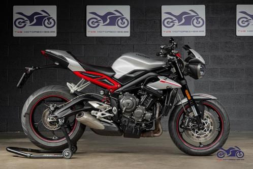 Triumph Street Triple R - 13.130 km, Motos, Motos | Triumph, Entreprise, Naked bike, plus de 35 kW, 3 cylindres, Enlèvement