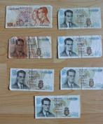Billet de banque en papier-monnaie Belgique, Série, Enlèvement ou Envoi