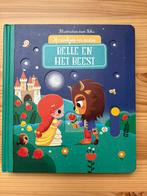 Boek met flapjes - Belle en het beest, 3 tot 4 jaar, Ophalen of Verzenden, Zo goed als nieuw, Uitklap-, Voel- of Ontdekboek