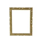 Gouden Houten Lijst Klassiek Barok Stijl Schilderij Kader, Bois, Moins de 50 cm, Utilisé, Enlèvement ou Envoi