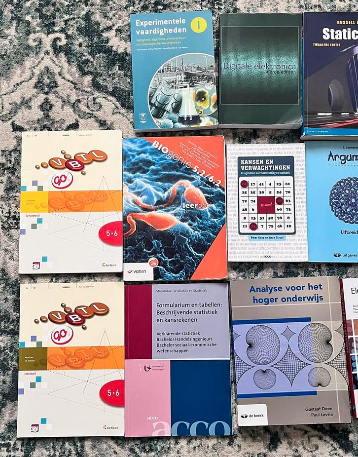 School en hoger onderwijs boeken, Boeken, Studieboeken en Cursussen, Gelezen, Hoger Onderwijs, Ophalen