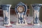 Horloge +2 vases marque Tréo, Antiquités & Art, Enlèvement