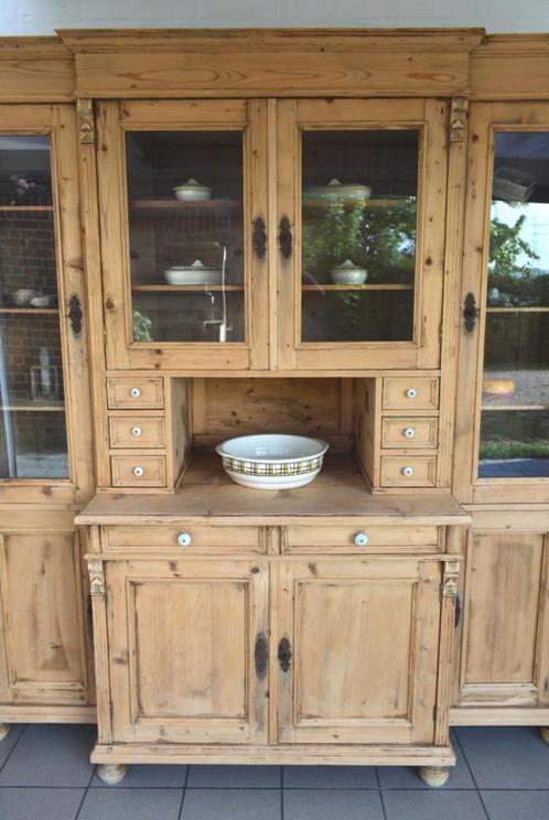 !!! Zeldzaam !!! Prachtig massief grenen dressoir, Huis en Inrichting, Kasten | Buffetkasten, Gebruikt, Grenenhout, Ophalen of Verzenden