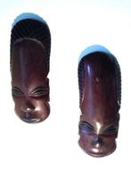 Afrikaanse Maskers houtsnijwerk, Antiek en Kunst, Kunst | Beelden en Houtsnijwerken, Ophalen of Verzenden