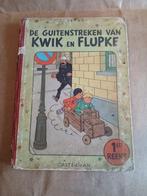 1e druk De guitenstreken van Kwik en Flupke 1 ( 1949 ), Enlèvement ou Envoi, Une BD, Utilisé, Herge