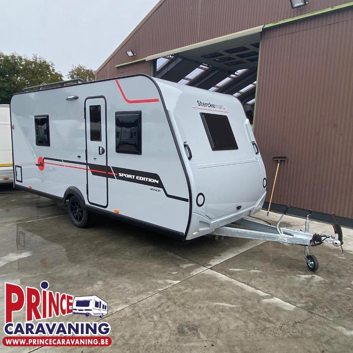 Sterckeman Sport Edition 455 CP - Prince Caravaning, Caravans en Kamperen, Caravans, Bedrijf, tot en met 4, 1000 - 1250 kg, Sterckeman