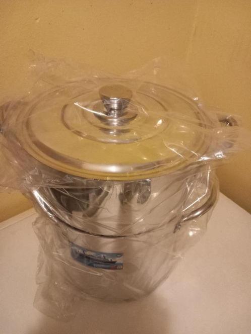 Couscousmaker 10 Liter, Huis en Inrichting, Keuken | Potten en Pannen, Nieuw, Kookpan of Snelkookpan, Aluminium, Ophalen