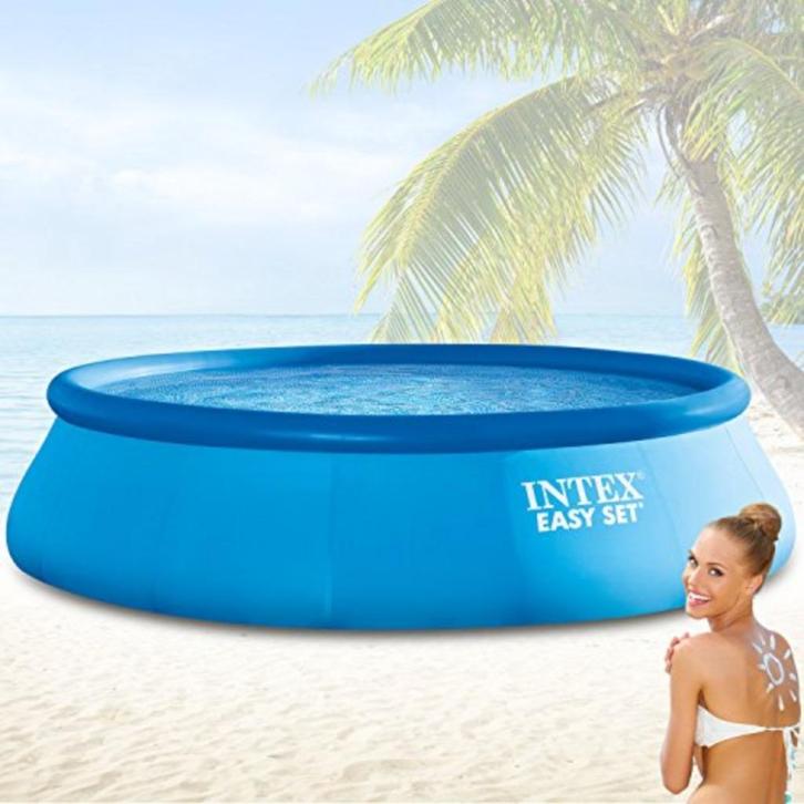 Intex zwembad - 306 x 75 cm., Tuin en Terras, Zwembaden, Zo goed als nieuw, Opzetzwembad, Minder dan 80 cm, 200 tot 400 cm, 300 cm of meer