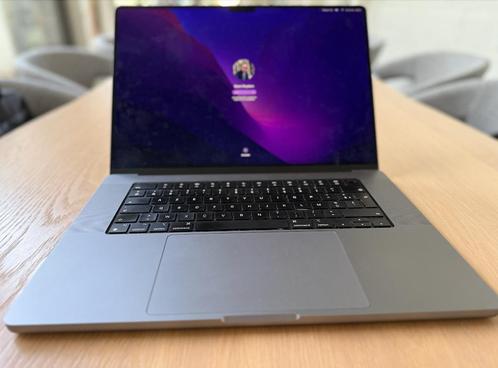 16‑inch MacBook Pro - Spacegrijs - 16 GB - 512 GB, Computers en Software, Apple Macbooks, Zo goed als nieuw, MacBook Pro, 16 inch