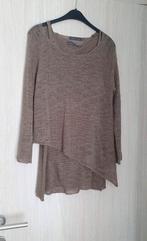 2 delig Trui + Ondertop Cassis maat XS, Kleding | Dames, Cassis Collection, Bruin, Ophalen of Verzenden, Zo goed als nieuw