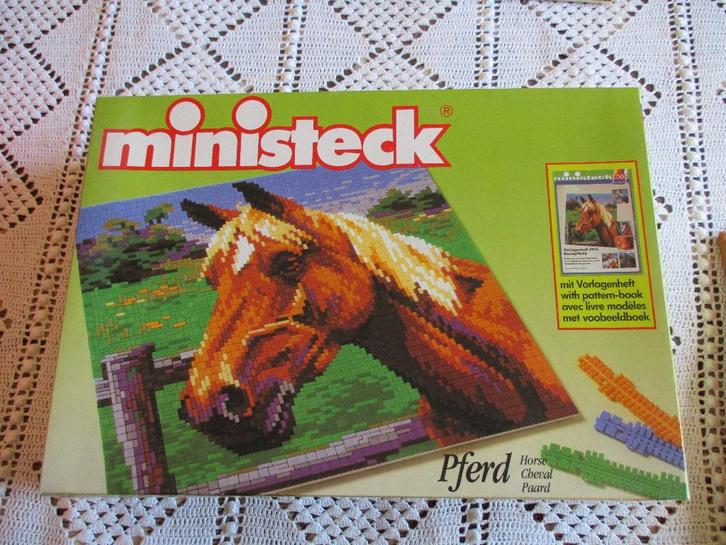 Ministeck Paard in perfecte staat! Kadotip, Hobby en Vrije tijd, Ministeck, Zo goed als nieuw, Box-set, Ophalen of Verzenden