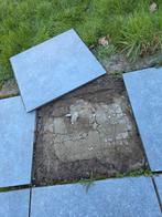 Lichtgrijze keramische terrastegels, Tuin en Terras, Tegels en Klinkers, Ophalen, Terrastegels