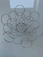 Plat à fruits en métal, 36 cm, Maison & Meubles, Enlèvement ou Envoi, Utilisé