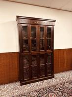 Klassiek Engelse Bibliotheque Boekenkast, Antiek en Kunst, Ophalen of Verzenden