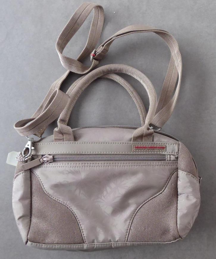 Hedgren bruin/taupe tas om hand of schouder te dragen, Handtassen en Accessoires, Tassen | Schoudertassen, Zo goed als nieuw, Overige merken