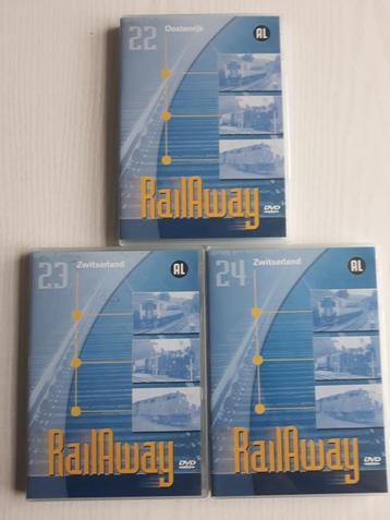 DVD’s Rail Away (Zwitserland en Oostenrijk) beschikbaar voor biedingen