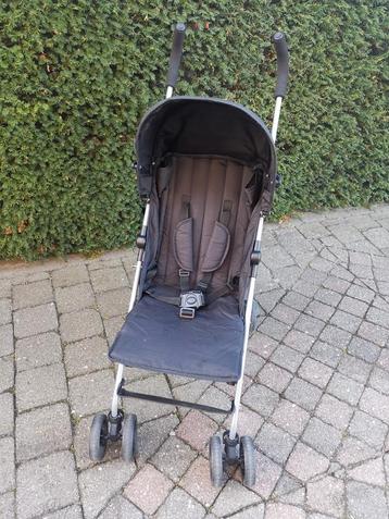 Zwarte Prénatal plooibuggy tot 22kg met boodschappenmand beschikbaar voor biedingen