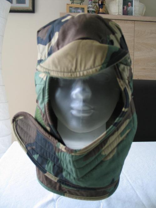 USA MISC # 12 - COLD WEATHER CAP WOODLAND CAMO, Verzamelen, Militaria | Algemeen, Helm of Baret, Ophalen of Verzenden
