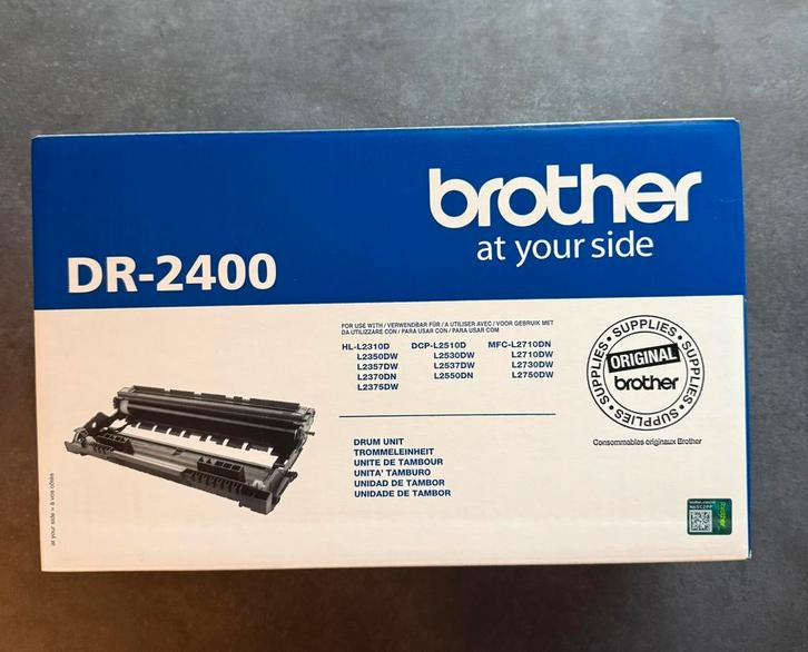 Unité de tambour Brother DR-2400 NEUVE, Informatique & Logiciels, Fournitures d'imprimante, Neuf, Cartridge, Enlèvement ou Envoi