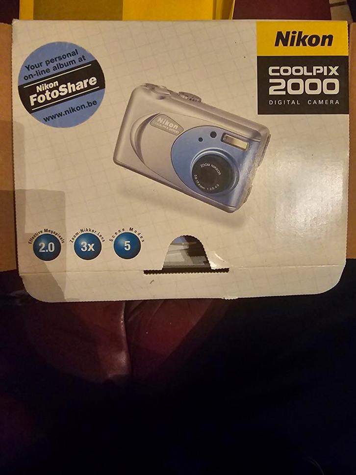 Nikon Coolpix 2000, TV, Hi-fi & Vidéo, Appareils photo numériques, Compact, Nikon, Enlèvement ou Envoi
