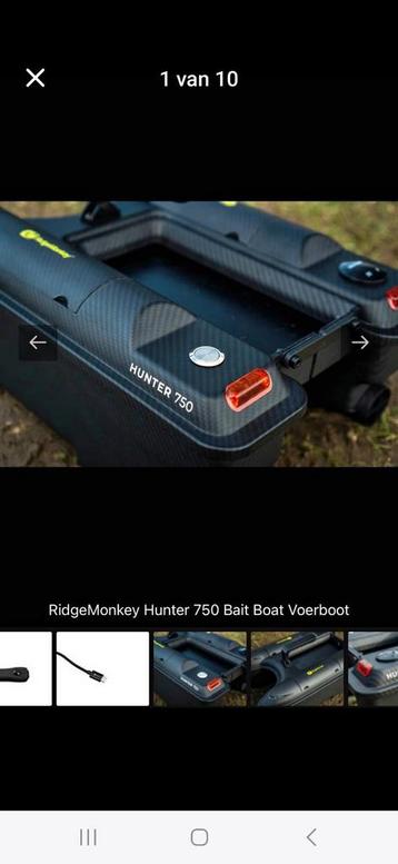 Ridgemonkey hunter 750 beschikbaar voor biedingen