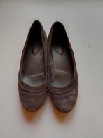 Escarpins Bruno Premi talons plats nubuck gris T. 38, Pumps, Bruno Premi, Ophalen of Verzenden, Grijs