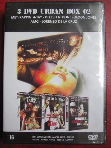 3 DVD Urban Box 02 (3 disc) nieuw in de verpakking beschikbaar voor biedingen