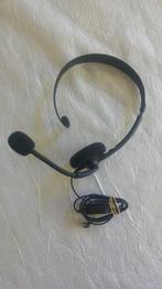Casque ecouteurs oortjes noire microsoft xbox 360 avec micro, Enlèvement ou Envoi, Comme neuf