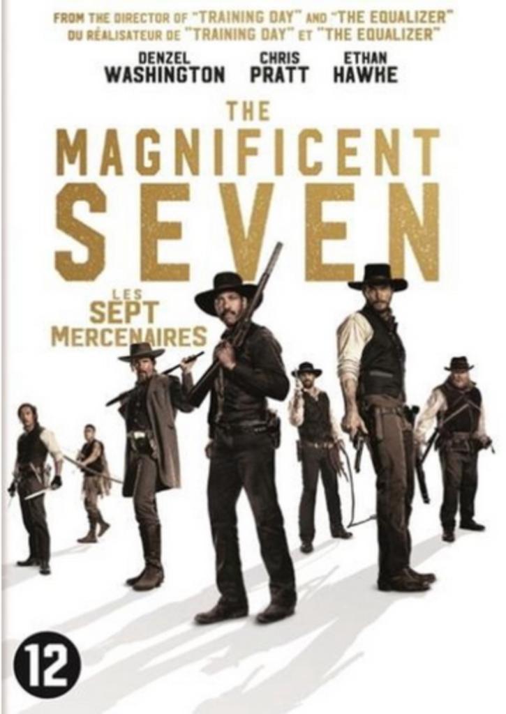 The Magnificent Seven (2016) Dvd Denzel Washington, Cd's en Dvd's, Dvd's | Actie, Gebruikt, Actie, Vanaf 12 jaar, Ophalen of Verzenden