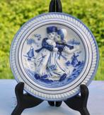 decoration murale en faience delft danseurs hollandais (1), Ophalen of Verzenden