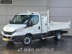 Iveco Daily 35C14 Kipper met Kist Dubbellucht 3,5t Trekhaak, Auto's, Bestelwagens en Lichte vracht, 100 kW, Stof, Gebruikt, Euro 6