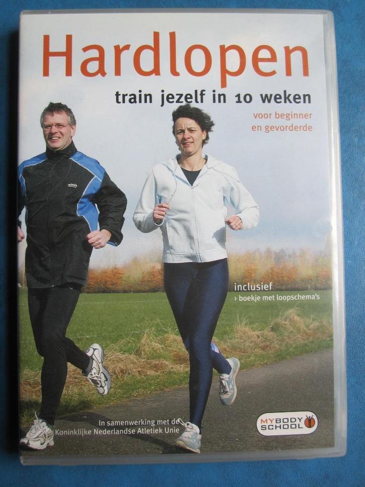 Hardlopen - train jezelf in 10 weken, Cd's en Dvd's, Dvd's | Sport en Fitness, Zo goed als nieuw, Cursus of Instructie, Yoga, Fitness of Dans