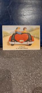 Carte système Leporello un bonjour de BLANKENBERGE, Enlèvement, 1940 à 1960, Non affranchie