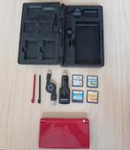 Nintendo DS Lite + toebehoren + 4 spelletjes, Ophalen, Gebruikt, DS Lite