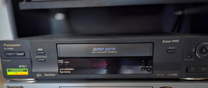 Magnétoscope Panasonic NV-HS860, Audio, Tv en Foto, Videospelers, Zo goed als nieuw, Ophalen