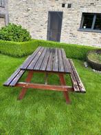 picnick tafel, Ophalen