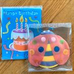 Verjaardagskaarten in bad confetti, Diversen, Nieuw, Ophalen of Verzenden