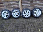 4 witte OZ sport velgen 7JR15H2 met 4 nieuwe banden ., Enlèvement, Pneu(s)