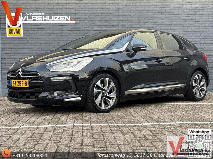 Citroen DS5 1.6 THP So Chic Automaat | Leder/Alcantara | Pan, Auto's, Citroën, Bedrijf, DS5, ABS, Airbags, Alarm, Bluetooth, Boordcomputer
