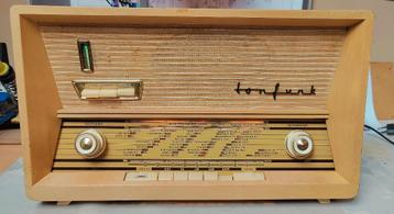Vintage Tonfunk radio met bluetooth.