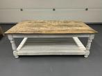 Salontafel massief hout Long Island style, Huis en Inrichting, 50 tot 100 cm, Long Island landelijk, 100 tot 150 cm, Rechthoekig