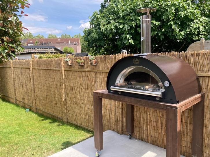Clementi Mondo 80 Pizzaoven hout + Accessoires, Tuin en Terras, Pizzaovens, Zo goed als nieuw, Ophalen