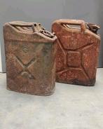 Vintage retro oude jerrycan bidon antiek, Antiek en Kunst, Ophalen of Verzenden