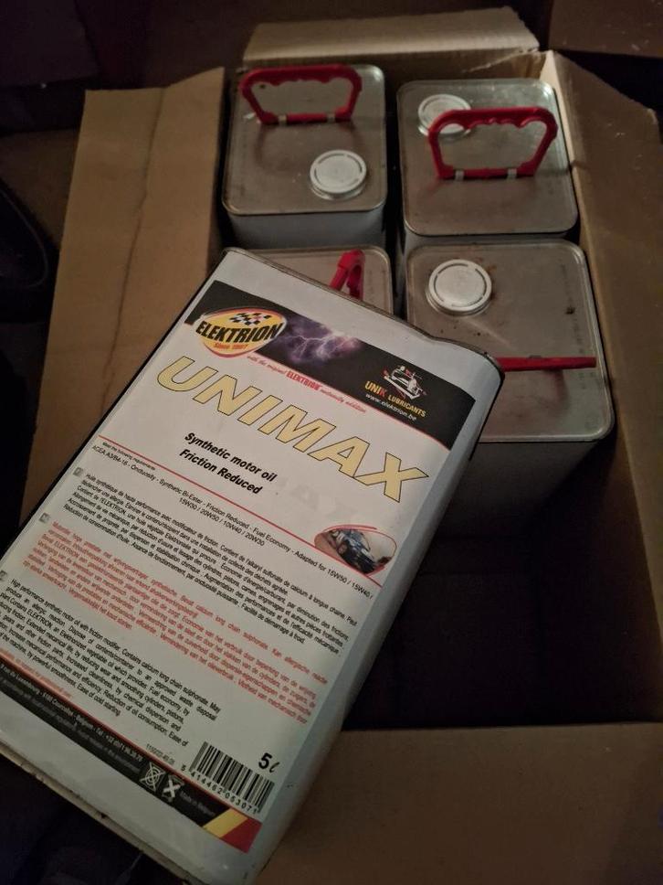 Huile moteur Elektrion Unimax 10W40 15W40 20W50, Auto diversen, Onderhoudsmiddelen, Ophalen of Verzenden