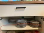 2 IKEA planken UTRUSTA 80x60 cm, Maison & Meubles, Cuisine | Éléments de cuisine, Comme neuf, 50 à 100 cm, Enlèvement, Blanc