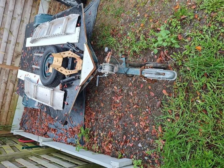 Moto aanhangwagen, Autos : Divers, Remorques, Utilisé, Enlèvement