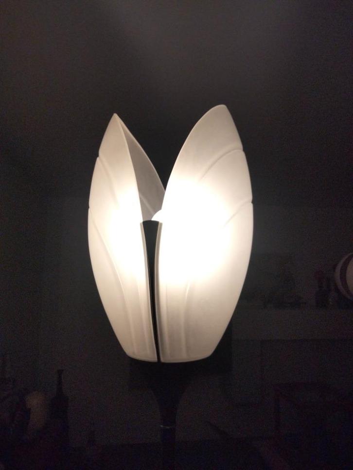 1990s vintage Postmodern design vloerlamp Arteluce Italy, Huis en Inrichting, Lampen | Vloerlampen, Gebruikt, 150 tot 200 cm, Glas