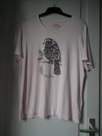 T-shirt rose pour femme. Taille XL (Canda C&A), Manches courtes, Canda C&A, Porté, Rose