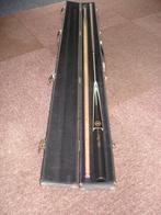 Buffalo Premium snookerkeu set inclusief keu koffer, Ophalen, Gebruikt, Keu of Ballen